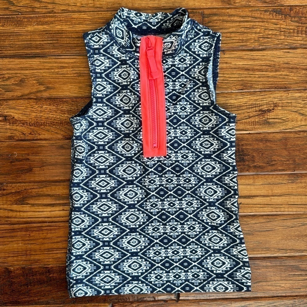 Crewcuts tank rash guard, size 2, UPF 50+